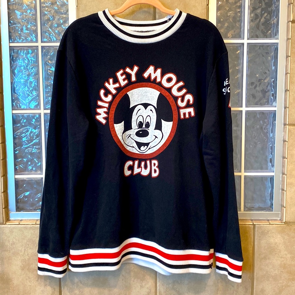 Mickey Mouse Club Sweatshirt Lg
